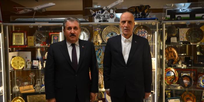 Destici'den TÜRK-İŞ Genel Başkanı Atalay'a ziyaret