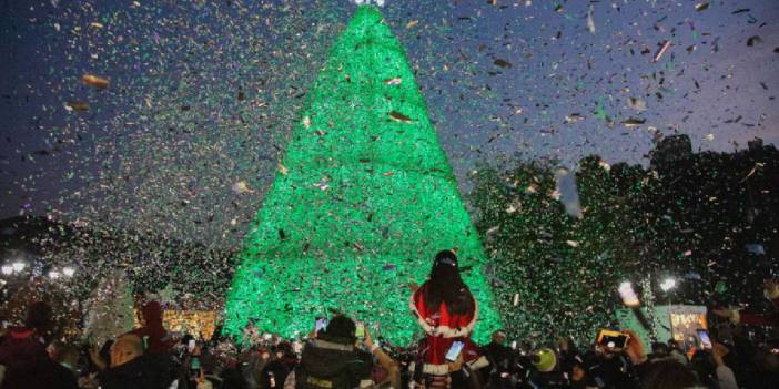 Bu Noel ağacı çevre dostu