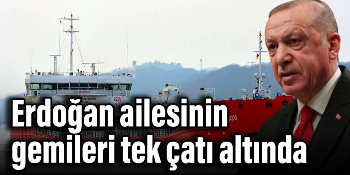 Erdoğan ailesinin gemileri tek çatı altında