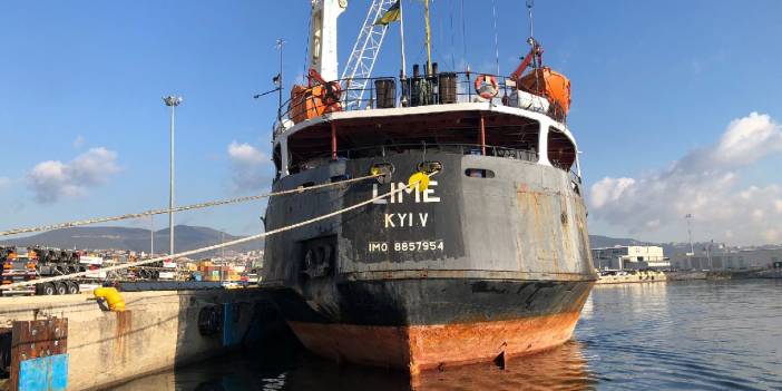 Denizi kirleten gemiye ceza kesildi