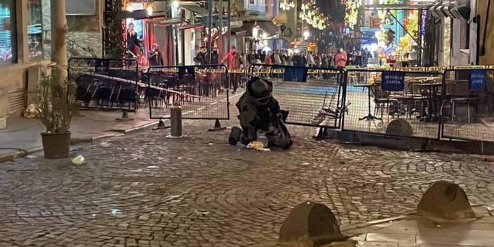 Galata'da şüpheli çanta paniği