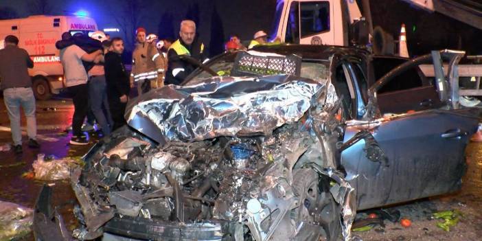 TEM'de feci kaza: Yaralılar var