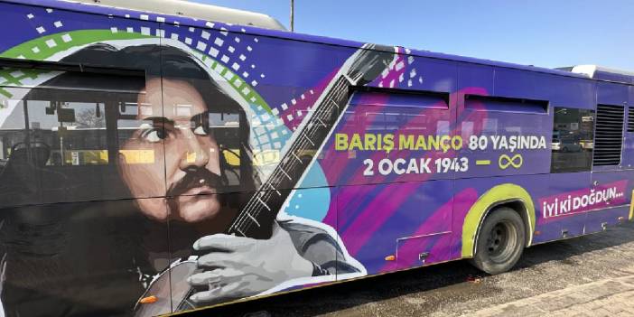 İETT otobüsü Barış Manço için yollarda