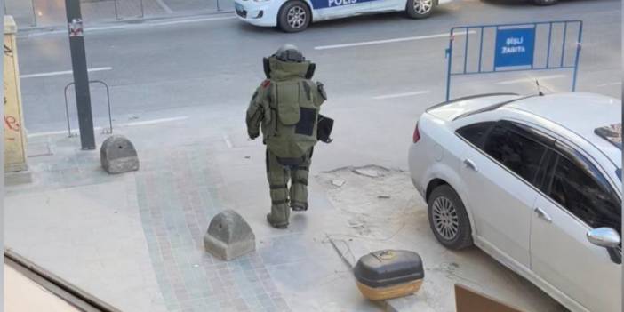 Nişantaşı'nda şüpheli çanta paniği