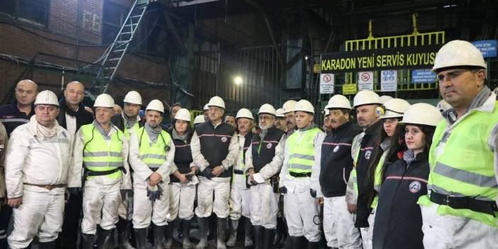 Amasra Maden Kazasını Araştırma Komisyonu, maden ocağına girdi