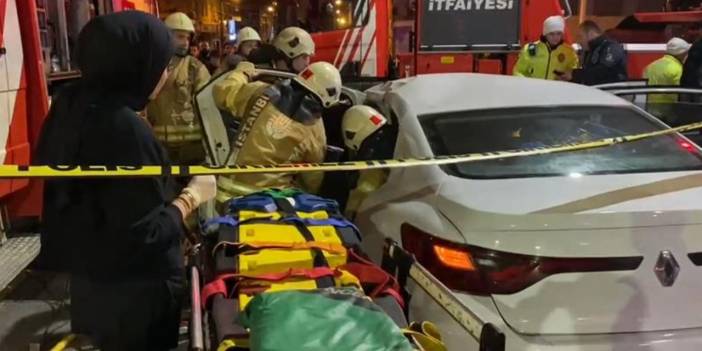 Zeytinburnu'nda tramvay kazası