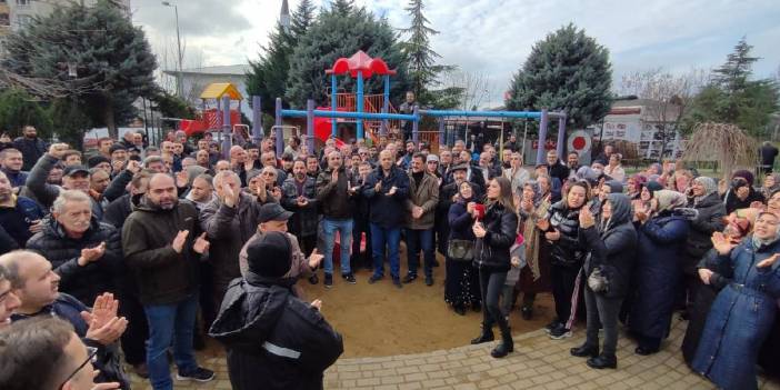 Aidata yapılan zam site sakinlerini sokağa döktü