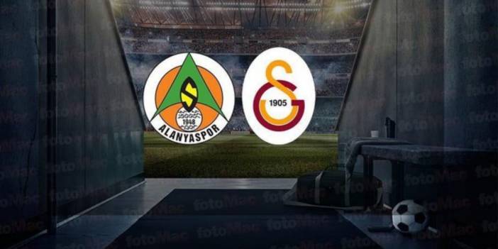 Alanyaspor-Galatasaray maçı başladı