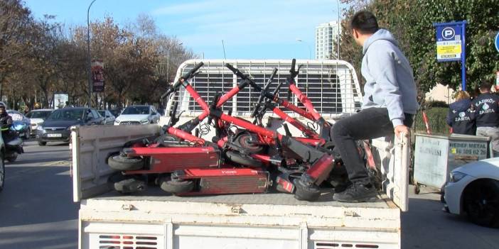 Kadıköy'de 71 scooter daha toplandı