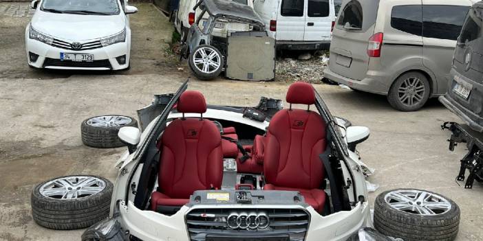 Lüks otomobili çalıp, parçalatan eski sahibi çıktı