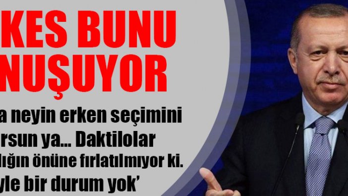 Herkes Erdoğan'ın bu açıklamasını konuşuyor: Daktilolar Başbakanlığın önüne fırlatılmıyor ki...