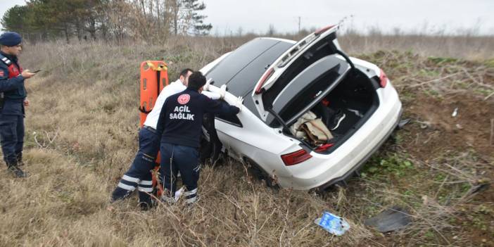 Kazada yaralandı, sağlıkçılarla tartışıp ambulanstan kaçtı