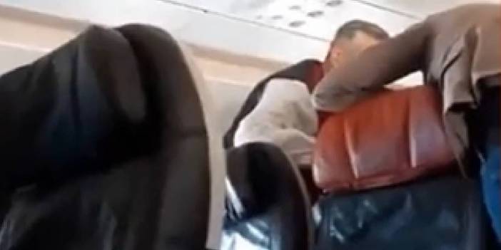 Uçakta fenalaşan yolcuya Kaftancıoğlu müdahale etti