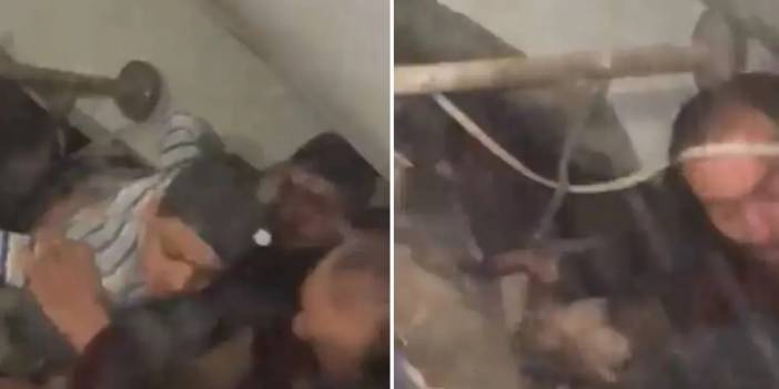 Enkazdan kurtuluş anı