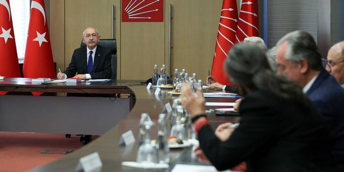 CHP, ‘Ulusal Afet Stratejisi Toplantısı’ gerçekleştirdi