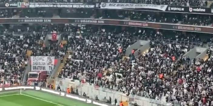 Beşiktaş tribünlerinde 'hükümet istifa' sloganları