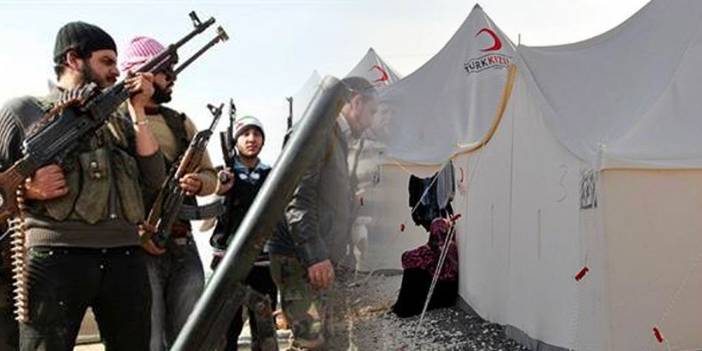 Kızılay'ın çadırları Suriye'ye gitmiş!