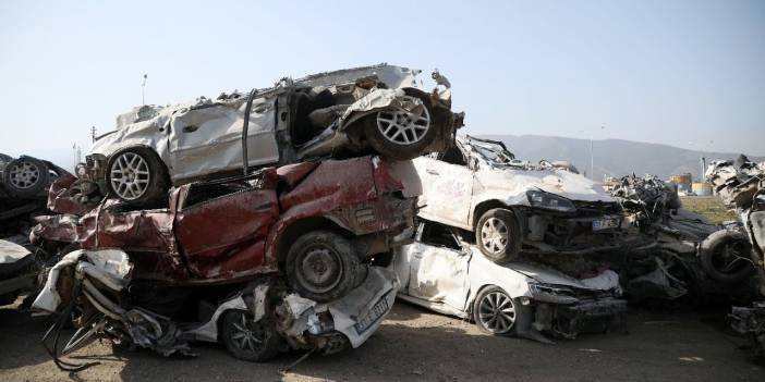 Hatay'ın 'araç mezarlığı'