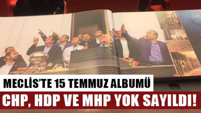 Meclis'te tartışma yaratan çantalar: CHP, HDP ve MHP albümlerde yok!