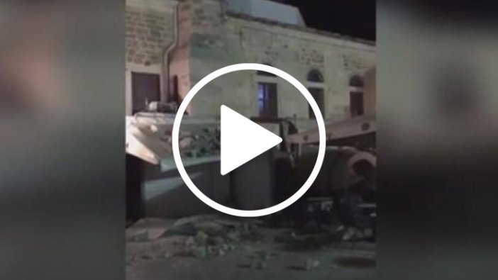 Deprem'de Kos adasındaki tarihi caminin minaresi yıkıldı