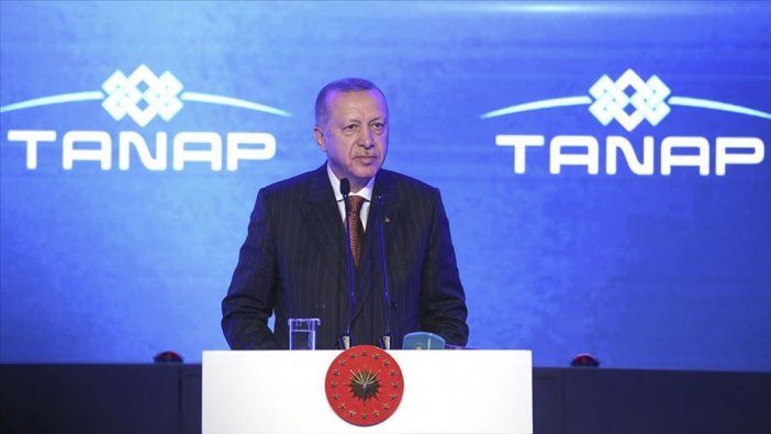 Cumhurbaşkanı Erdoğan, TANAP Avrupa Bağlantısı Açılış Töreninde konuştu: Tarihi bir ana tanıklık ediyoruz