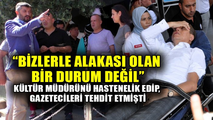 Nazilli’de Kültür Müdürünün hastanelik edilmesinin ardından MHP İlçe Başkanı açıklama yaptı