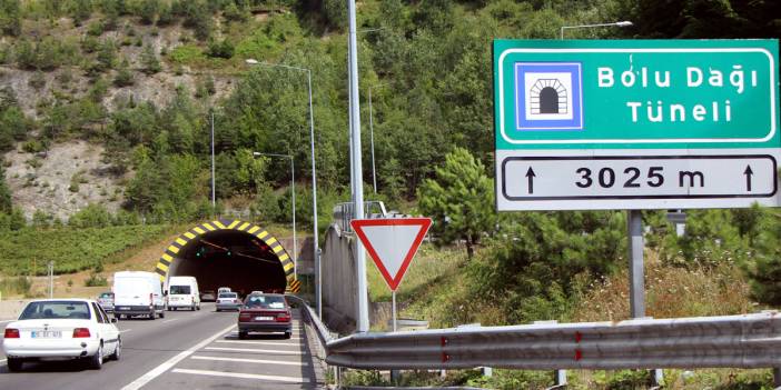 Bolu Dağı Tüneli trafiğe kapanacak