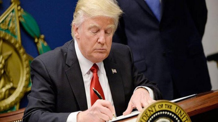 Trump, Türkiye'ye yaptırım tasarısını imzaladı