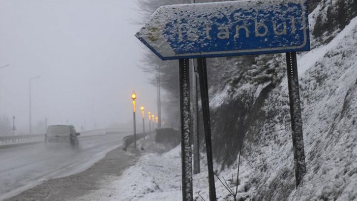 Meteorolojiden İstanbul'da kar yağışı uyarısı