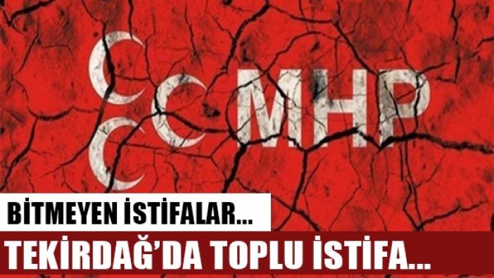 MHP'de Akşener istifası devam ediyor