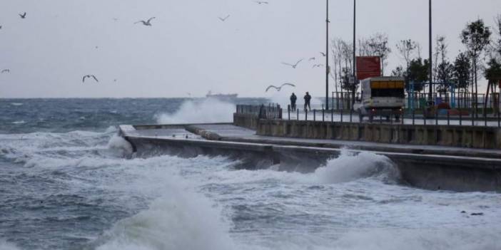 Marmara Denizi için fırtına uyarısı