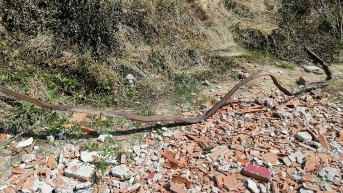 Fabrikadan kopan demir Şentürk ailesinin duvarını yıktı-ÖZEL