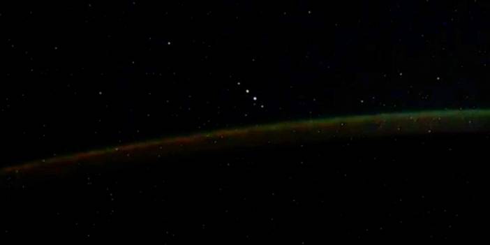 Rus kozmonot, kuzey ışıklarını görüntülemek isterken UFO gördü iddiası - VİDEO