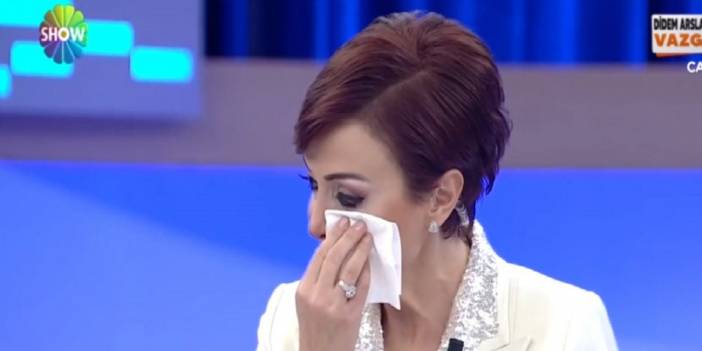 Didem Arslan Yılmaz gözyaşlarını tutamadı