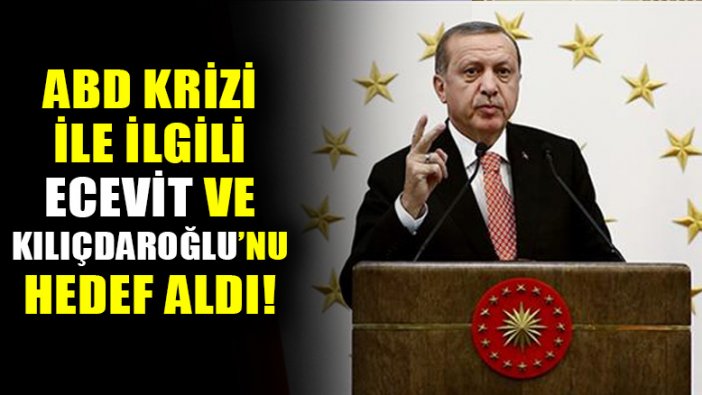 Cumhurbaşkanı Erdoğan: “Türkiye gibi bir stratejik ortak kendini bilmez bir büyükelçiye feda edilemez”