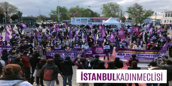Kadınlardan 25 Kasım öncesi eylem: Kadın cinayetlerini durdurmak mümkün