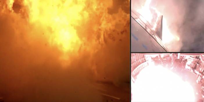 SpaceX'in Starship prototipi patladı