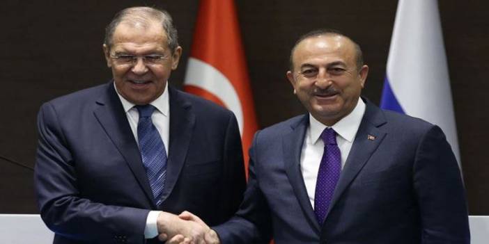 Çavuşoğlu, Rus mevkidaşı Lavrov ile görüştü