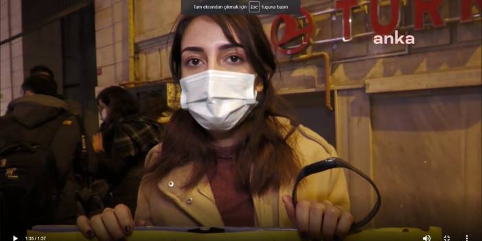 Kelepçeleri kırıp 8 Mart'a katıldılar