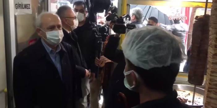 Kılıçdaroğlu Uşak'ta: Esnaf konuşmakta zorlandı, eliyle işaret etti