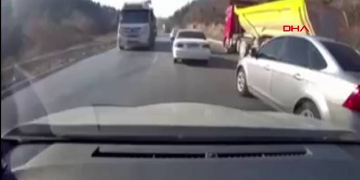 İstanbul trafiğinde ölümle dans! Diğer sürücülerin hayatını tehlikeye attı
