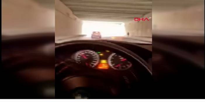 Tehlikeli driftci sosyal medyadan bulundu! 8 bin tl ceza kesildi