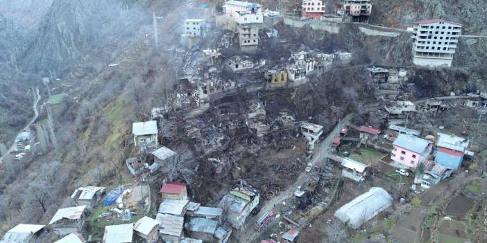 Artvin’deki yangın felaketinin boyutu gün ağarınca ortaya çıktı