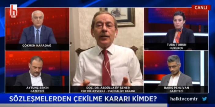 Abdüllatif Şener: İstanbul Sözleşmesi'nin tek imza ile kaldırılması mümkün değil