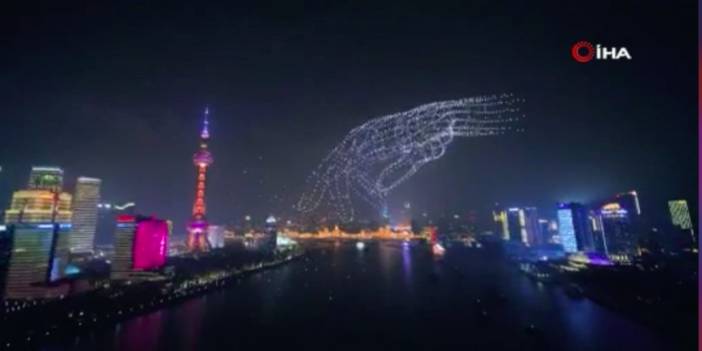 Bu drone şov Guinness Rekorlar Kitabı'na girdi