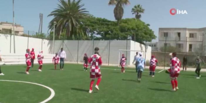 Fas’ta görme engelli kadın futbol takımı kuruldu