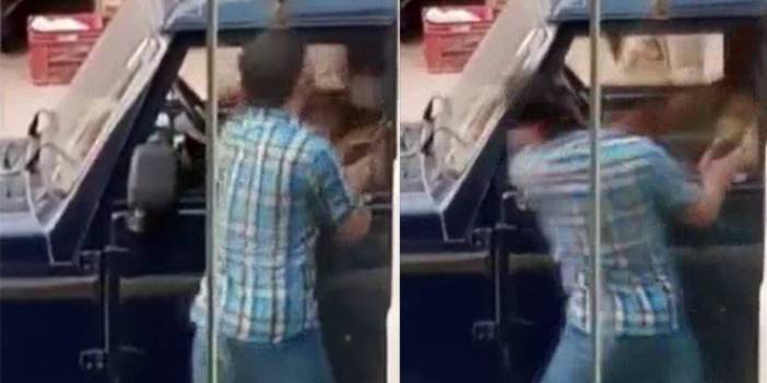 Maske takmadığı için ceza kesen polise tokat attı ve kaçtı!