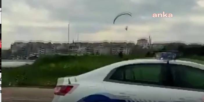 Koronavirüs kısıtlamalarını paraşütle deldiler