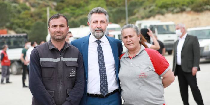 Başkan Sandal, emekçilerle 1 Mayıs'ı kutladı