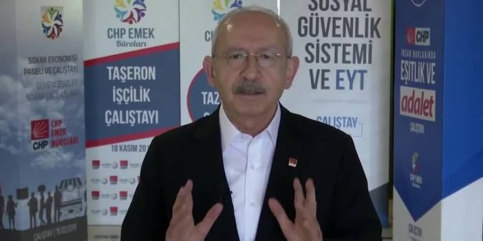 Kılıçdaroğlu'ndan işçilere 1 Mayıs mesajı